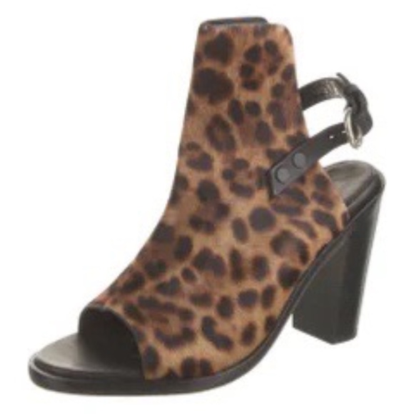 Rag and Bone Calf Hair Animal Print Boots - Picture 5 of 5